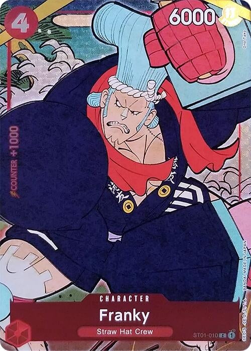 Image for Franky (English Version 1st Anniversary Set) (ST01-010) - One Piece Card Game