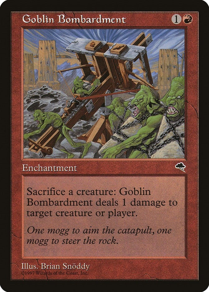 Image for Goblin Bombardment (179) - Magic: The Gathering
