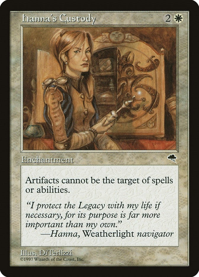 Image for Hanna's Custody (22) - Magic: The Gathering