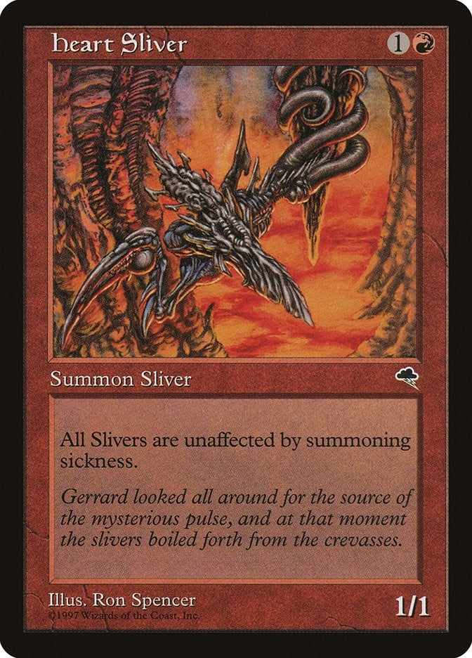Image for Heart Sliver (182) - Magic: The Gathering