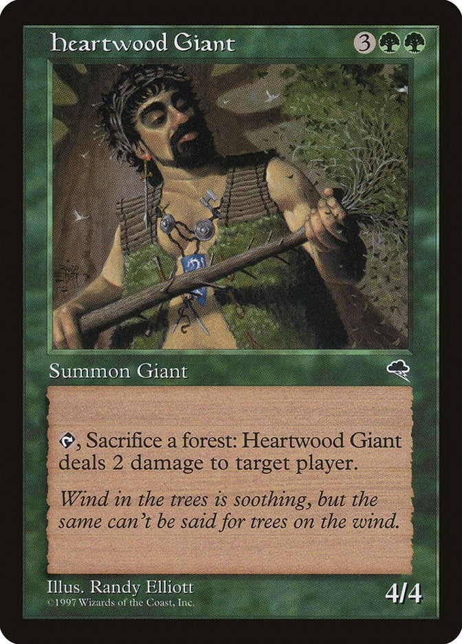 Image for Heartwood Giant (232) - Magic: The Gathering