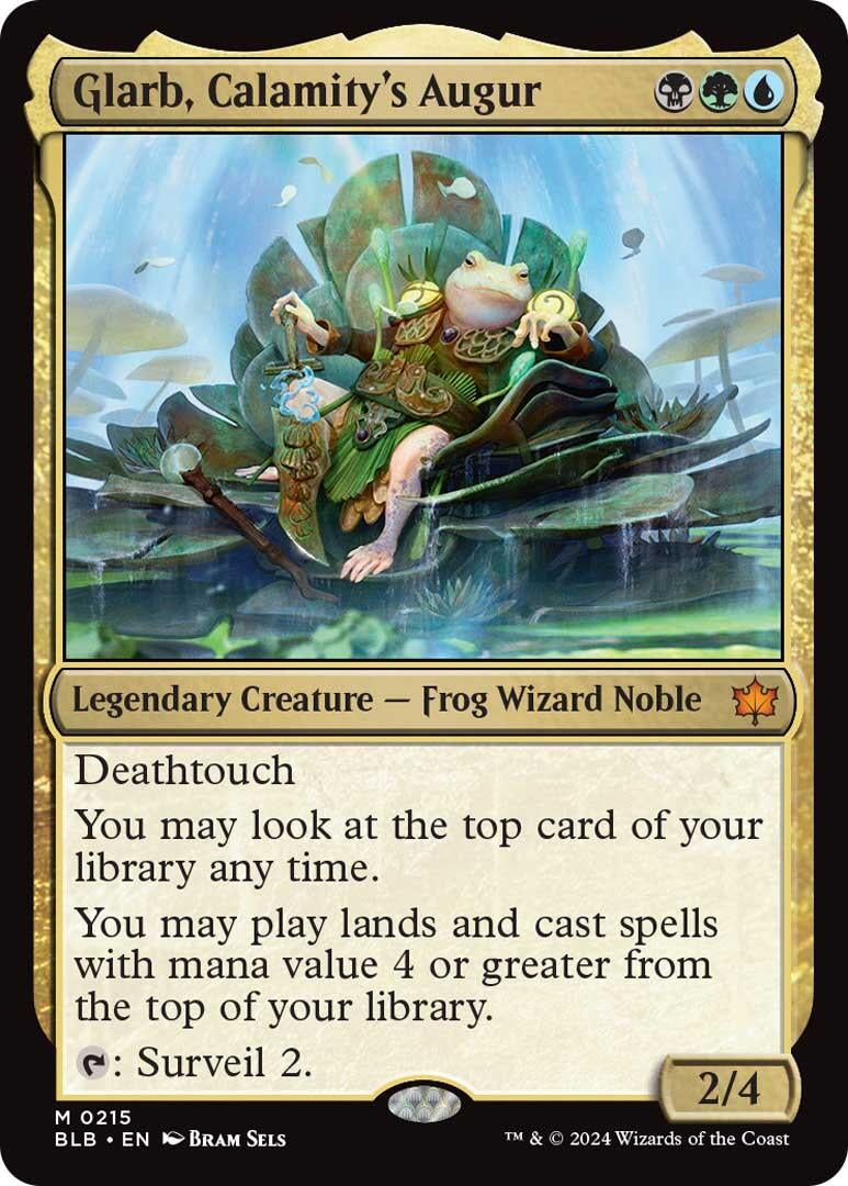 Image for Glarb, Calamity's Augur (215) - Magic: The Gathering