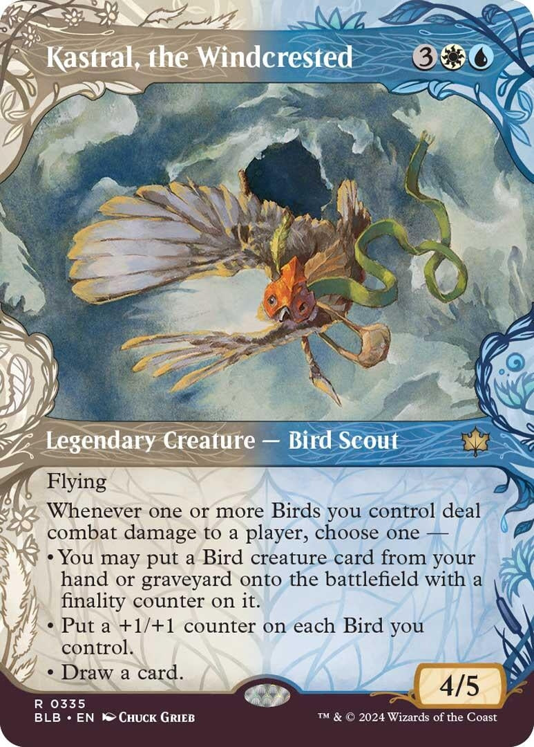 Image for Kastral, the Windcrested (Showcase) (335) - Magic: The Gathering