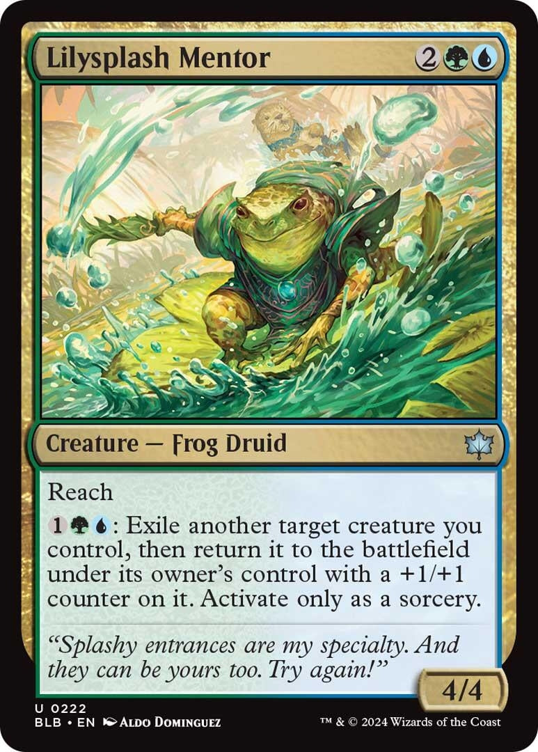 Image for Lilysplash Mentor (222) - Magic: The Gathering