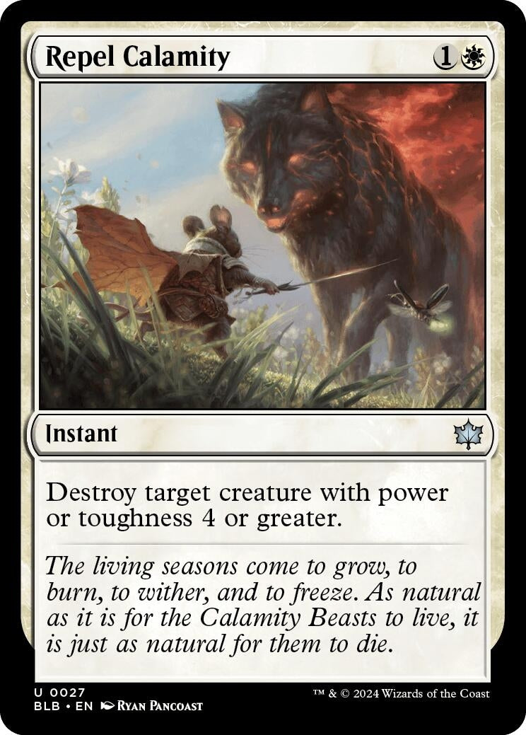 Image for Repel Calamity (27) - Magic: The Gathering
