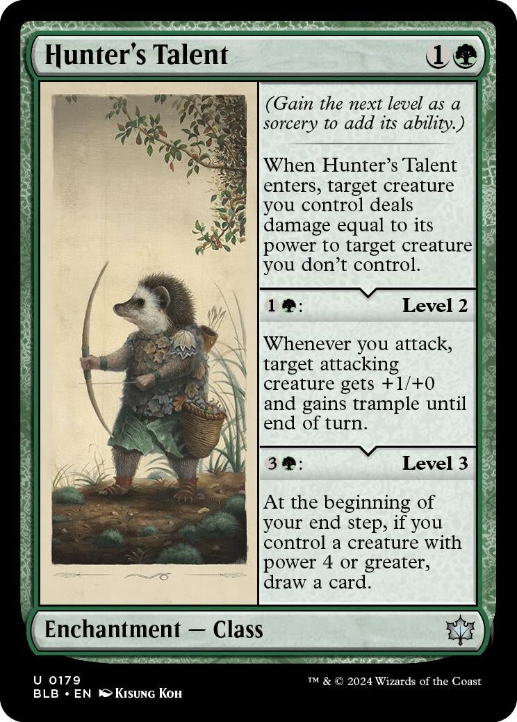 Image for Hunter's Talent (179) - Magic: The Gathering