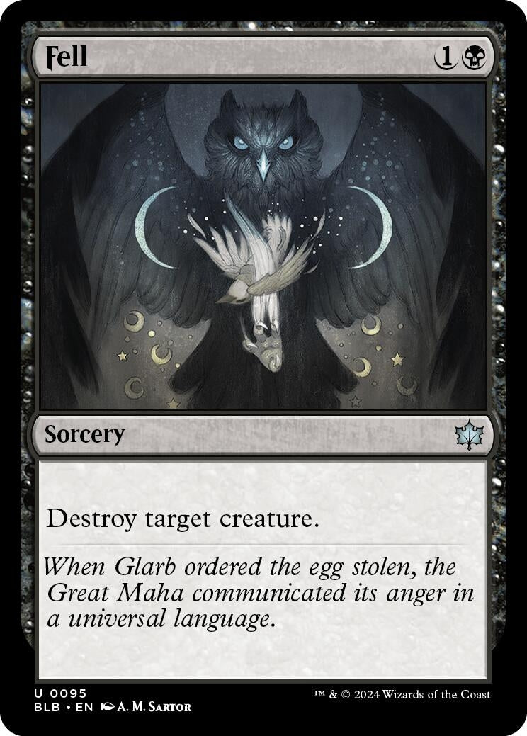 Image for Fell (95) - Magic: The Gathering