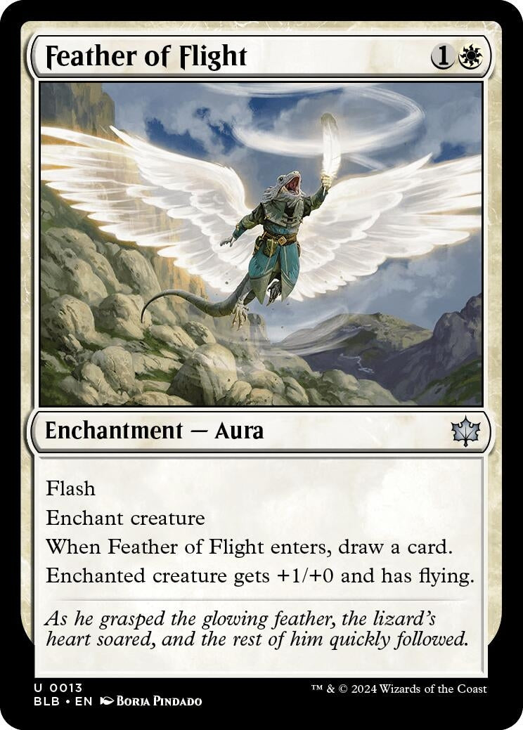Image for Feather of Flight (13) - Magic: The Gathering