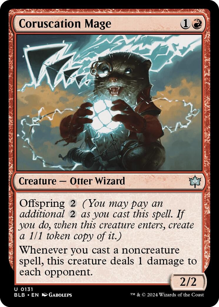 Image for Coruscation Mage (131) - Magic: The Gathering