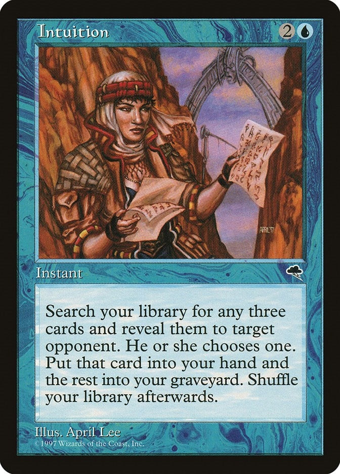 Image for Intuition (70) - Magic: The Gathering