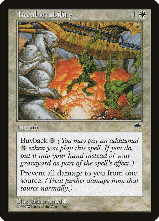 Image for Invulnerability (25) - Magic: The Gathering