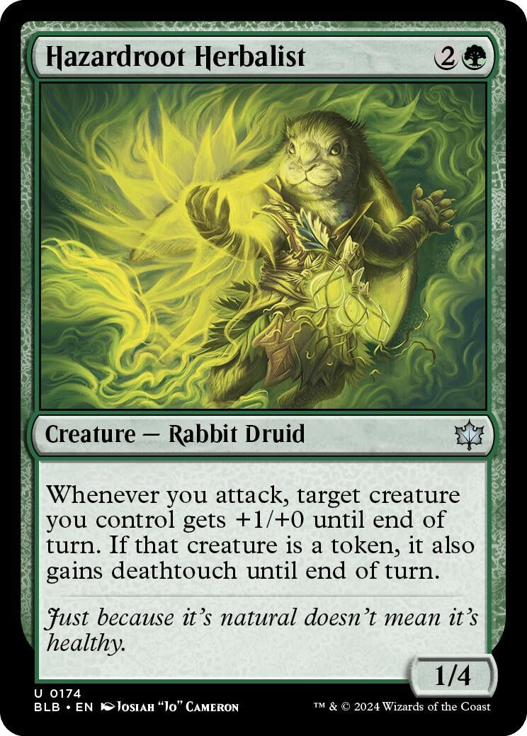 Image for Hazardroot Herbalist (174) - Magic: The Gathering