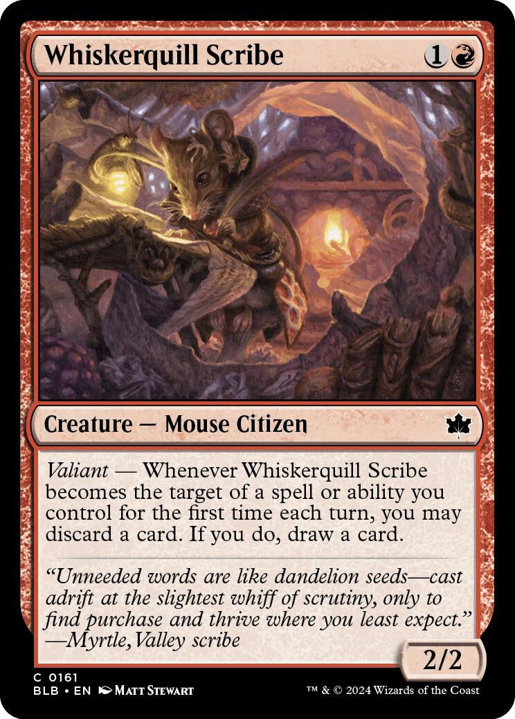Image for Whiskerquill Scribe (161) - Magic: The Gathering
