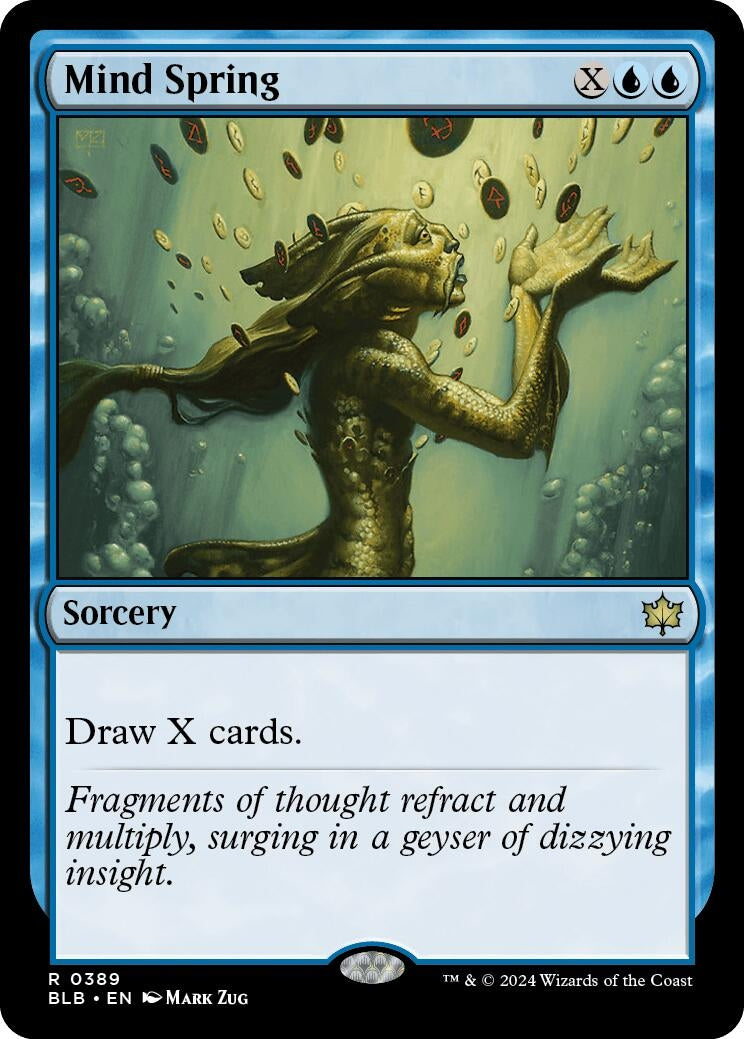 Image for Mind Spring (389) - Magic: The Gathering