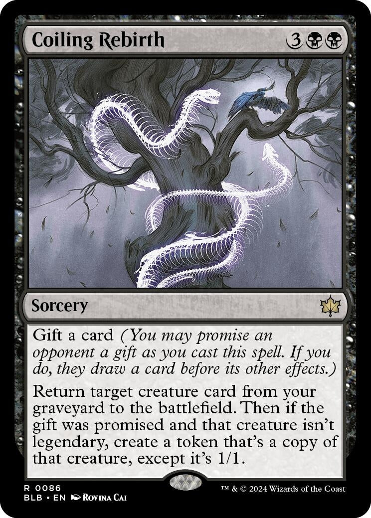 Image for Coiling Rebirth (86) - Magic: The Gathering