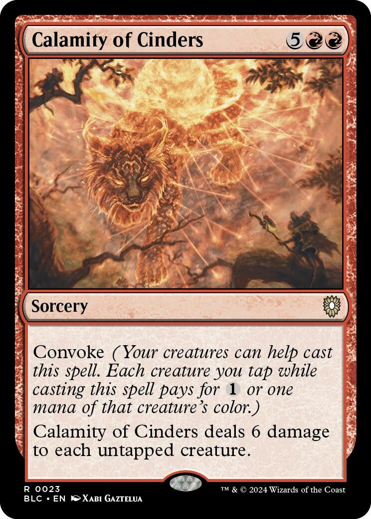 Image for Calamity of Cinders (23) - Magic: The Gathering