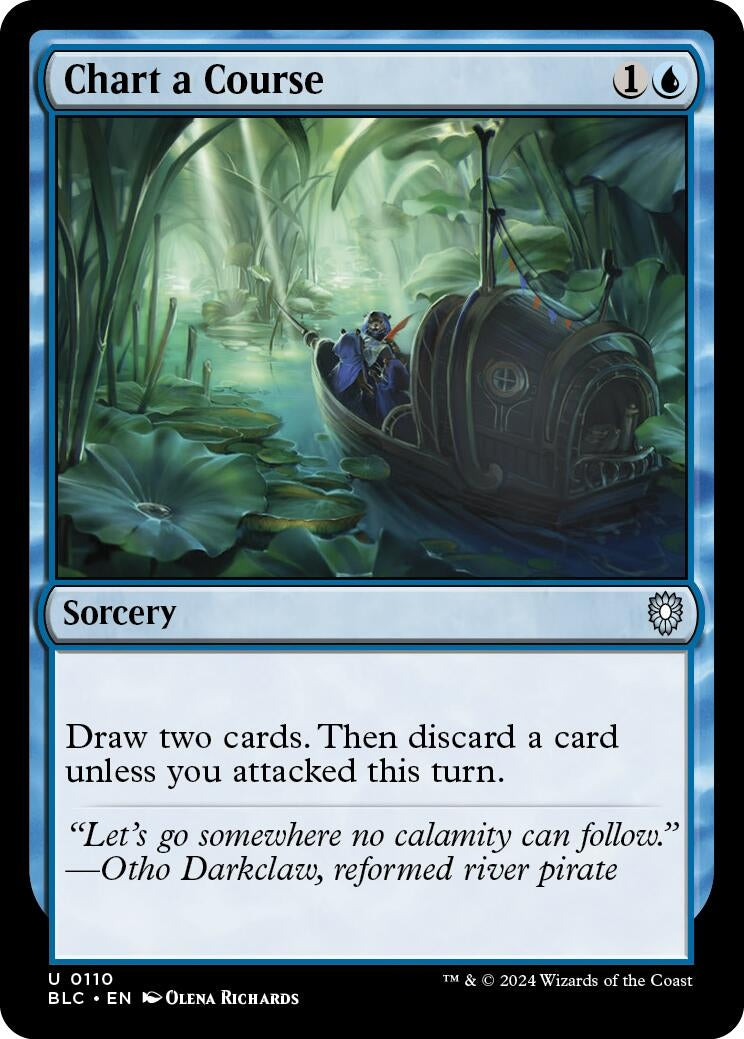 Image for Chart a Course (110) - Magic: The Gathering