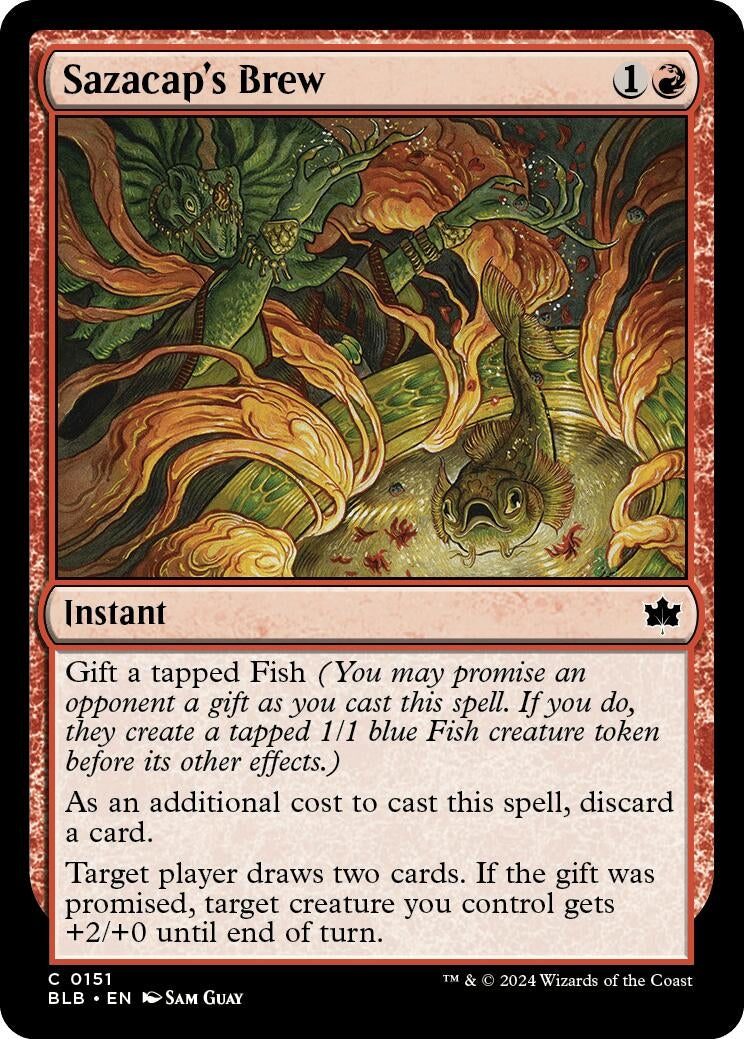 Image for Sazacap's Brew (151) - Magic: The Gathering