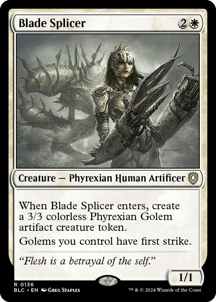 Image for Blade Splicer (136) - Magic: The Gathering