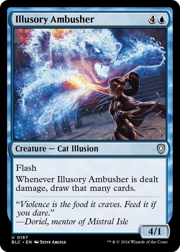 Image for Illusory Ambusher (167) - Magic: The Gathering