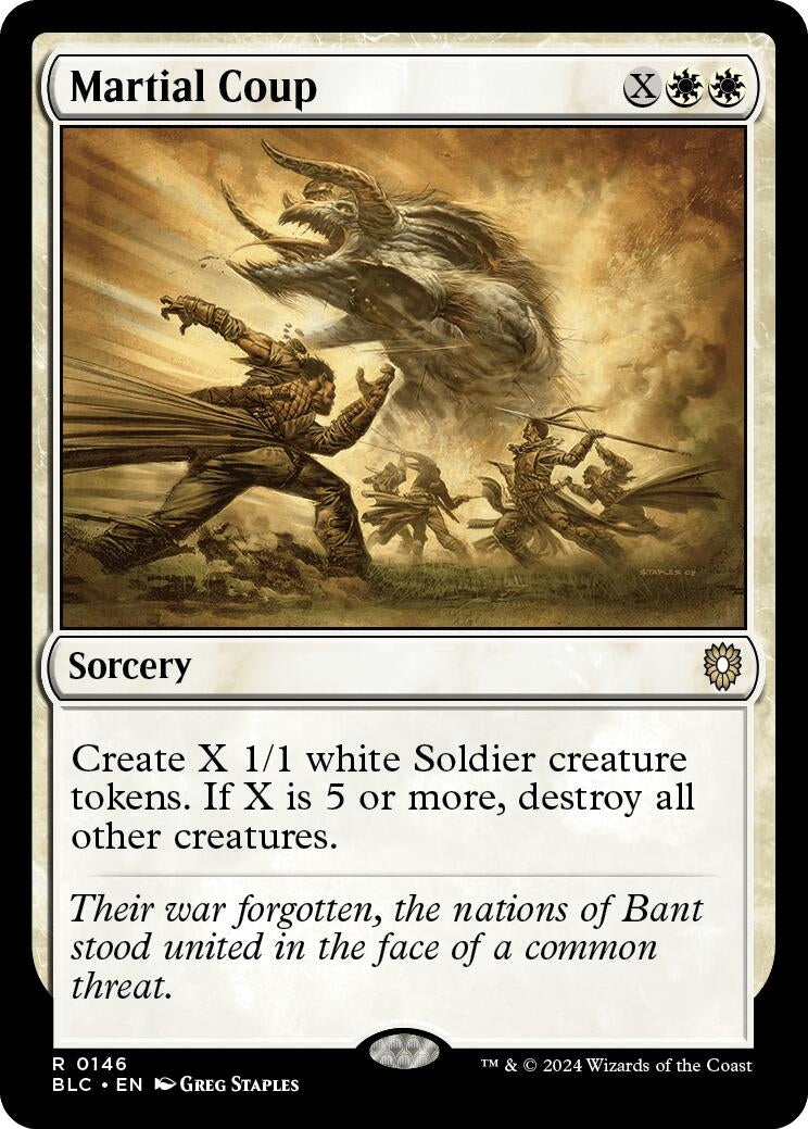 Image for Martial Coup (146) - Magic: The Gathering