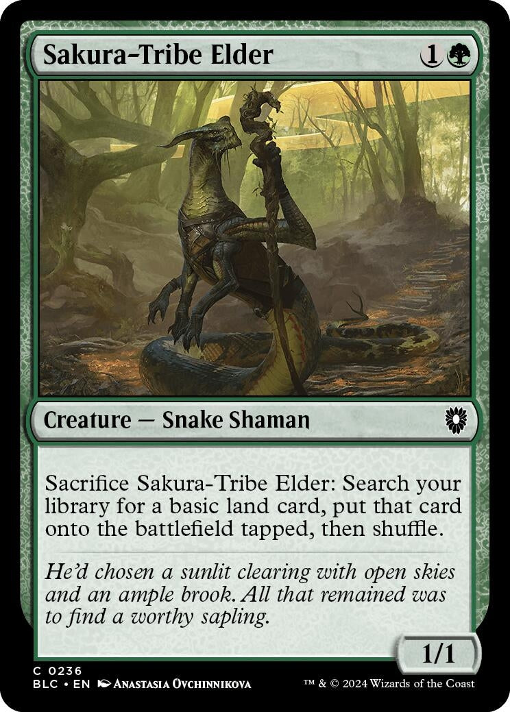 Image for Sakura-Tribe Elder (236) - Magic: The Gathering