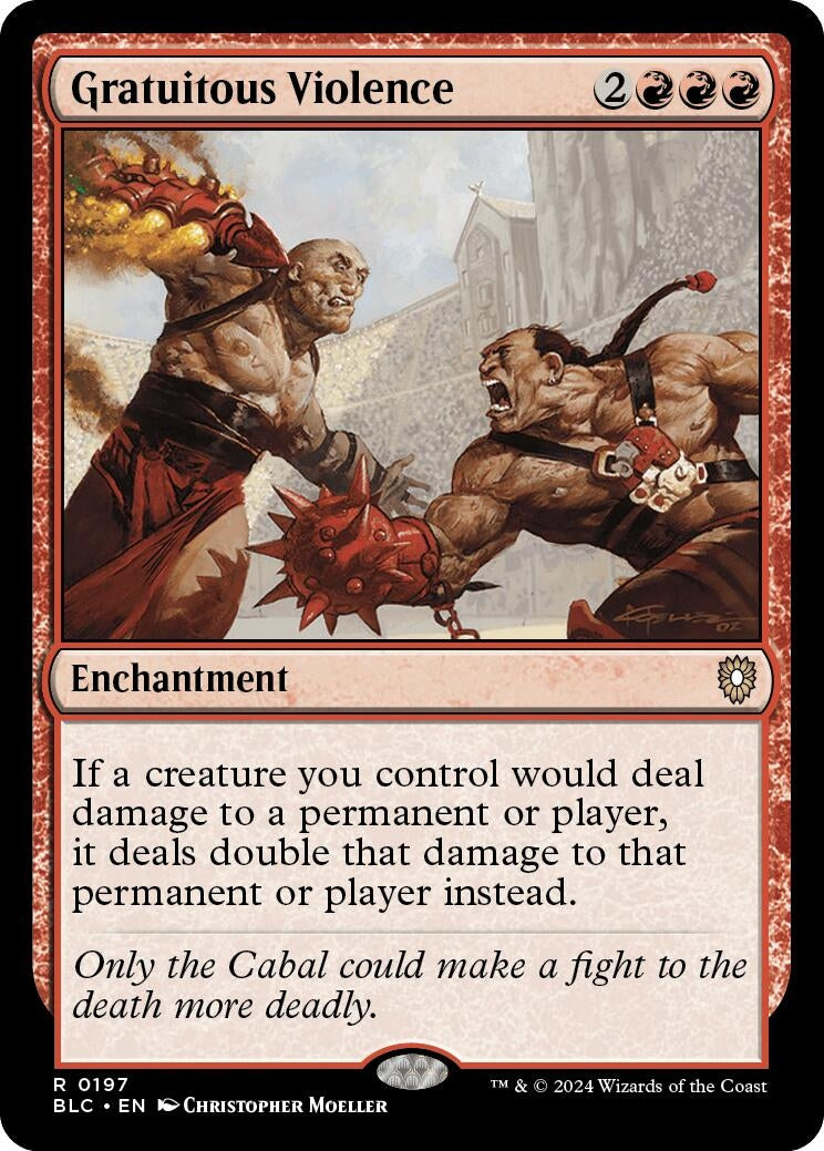 Image for Gratuitous Violence (197) - Magic: The Gathering