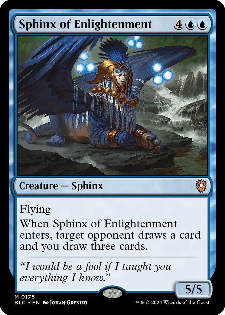 Image for Sphinx of Enlightenment (175) - Magic: The Gathering