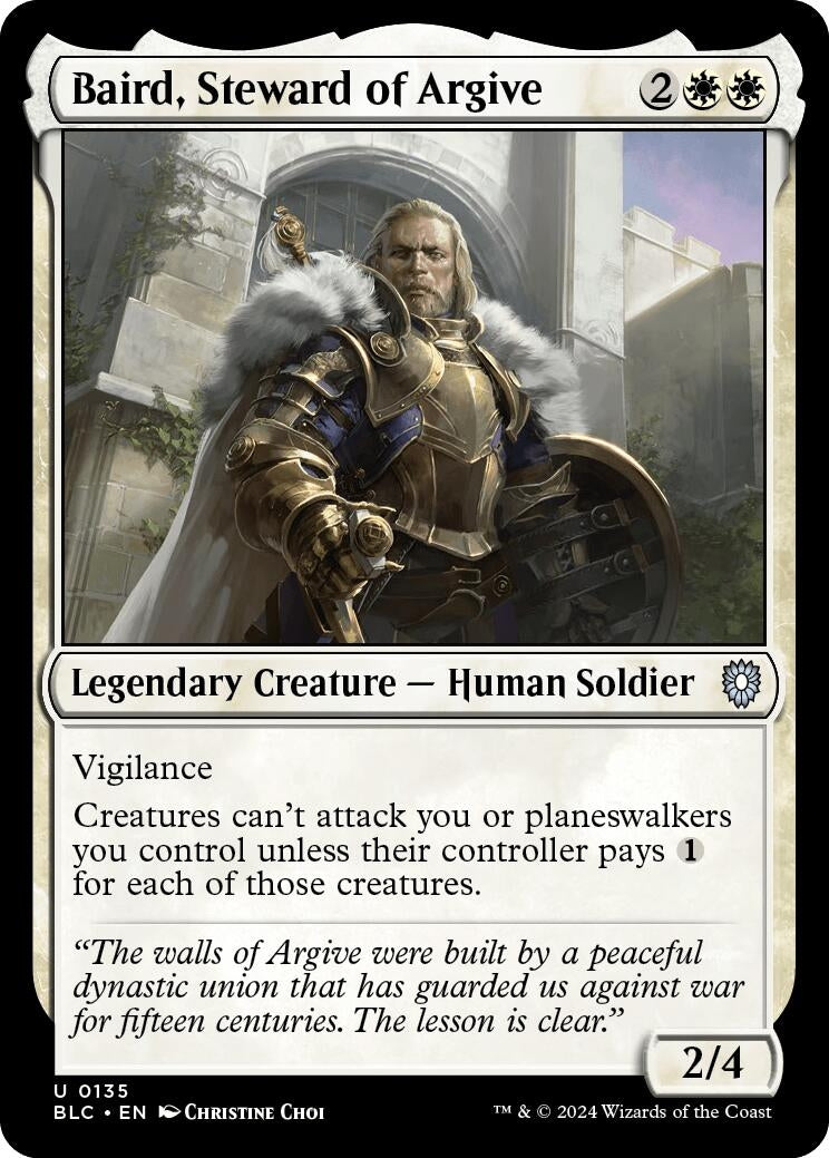 Image for Baird, Steward of Argive (135) - Magic: The Gathering