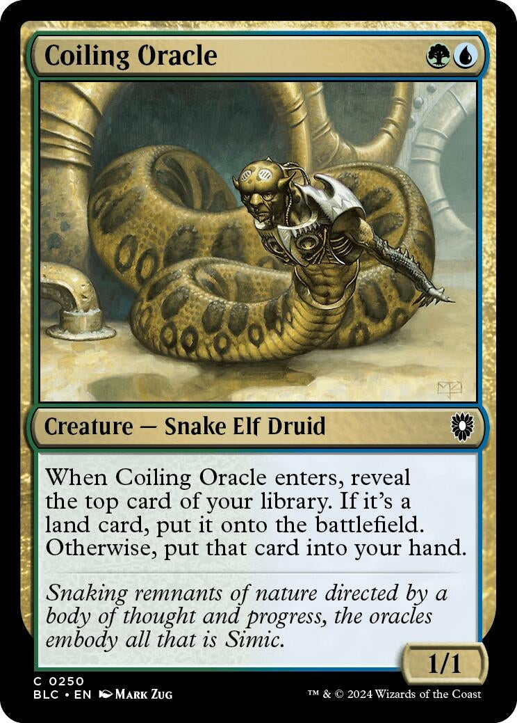 Image for Coiling Oracle (250) - Magic: The Gathering