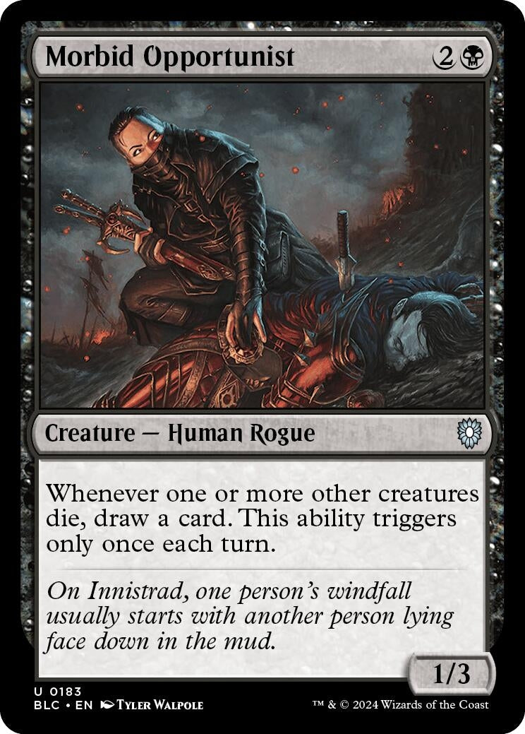 Image for Morbid Opportunist (183) - Magic: The Gathering