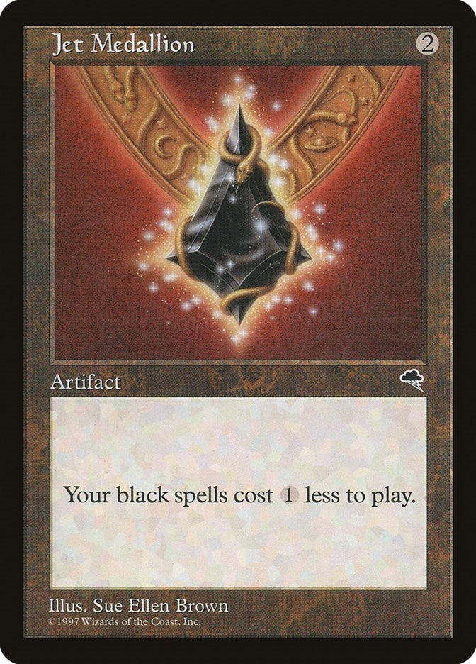 Image for Jet Medallion (292) - Magic: The Gathering