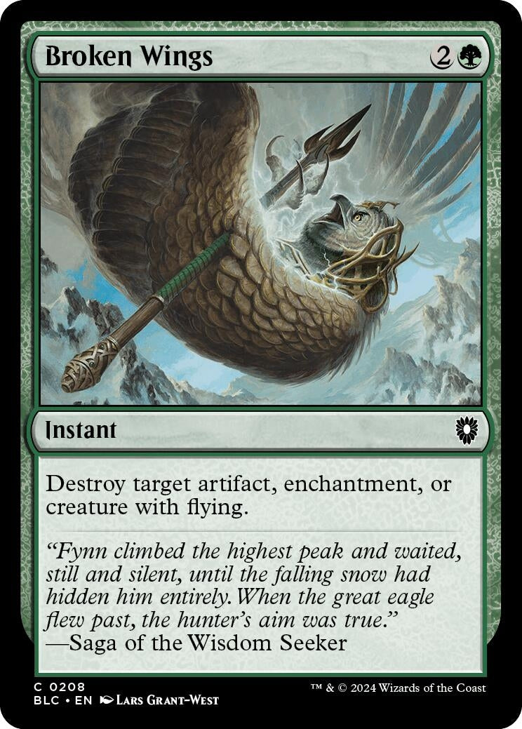 Image for Broken Wings (208) - Magic: The Gathering