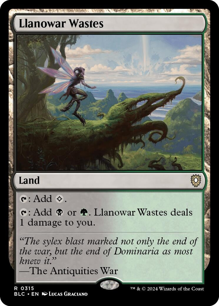 Image for Llanowar Wastes (315) - Magic: The Gathering