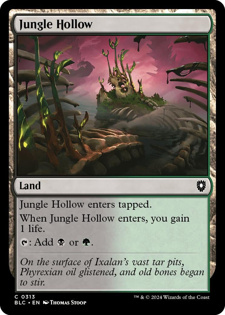 Image for Jungle Hollow (313) - Magic: The Gathering