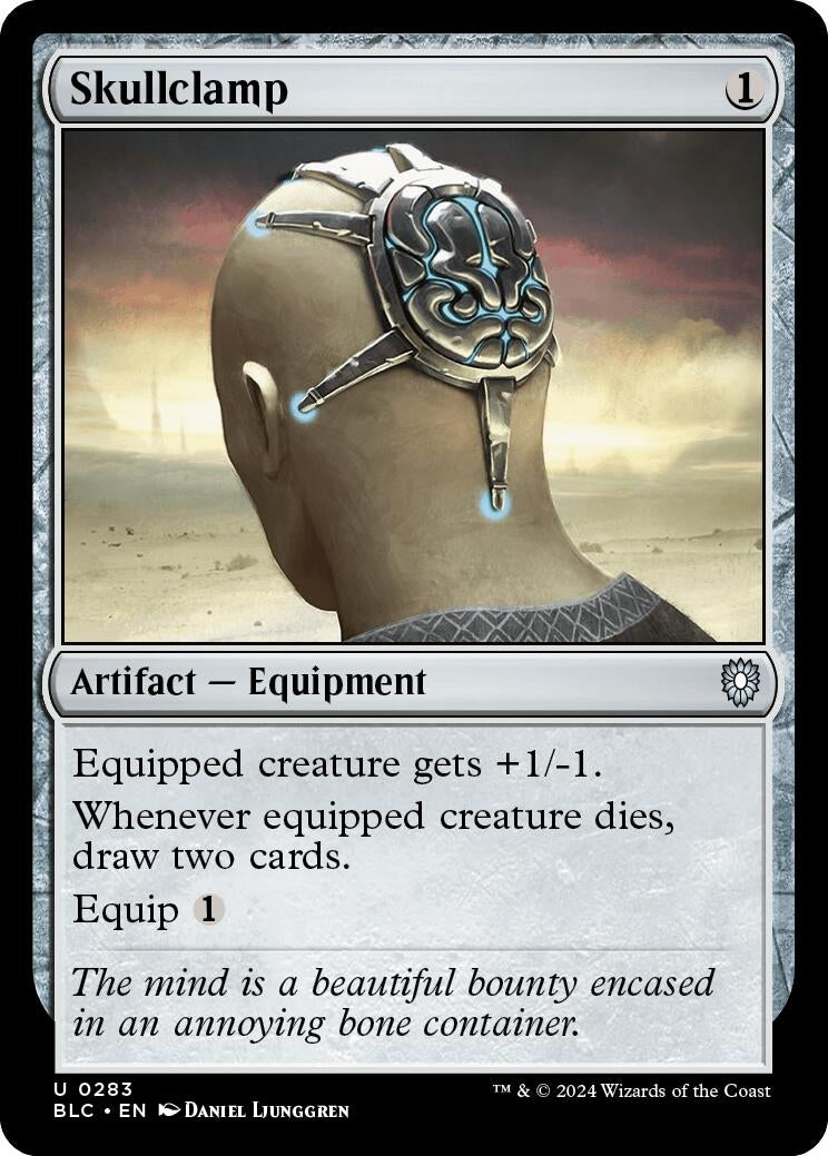 Image for Skullclamp (283) - Magic: The Gathering