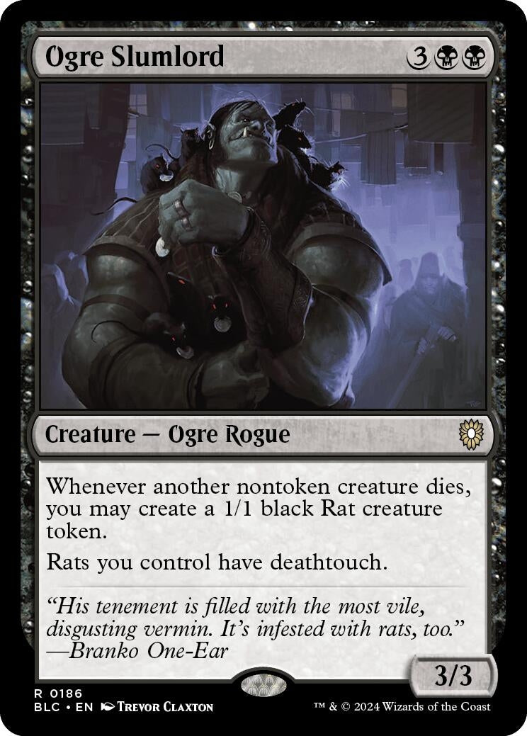 Image for Ogre Slumlord (186) - Magic: The Gathering