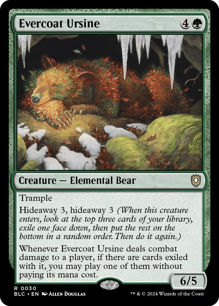 Image for Evercoat Ursine (30) - Magic: The Gathering