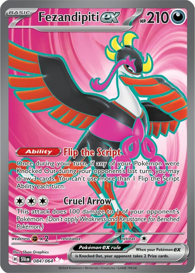 Image for Fezandipiti ex (084/064) - Pokemon