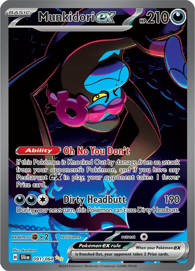 Image for Munkidori ex (091/064) - Pokemon