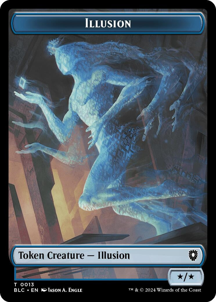 Image for Illusion // Goblin Double-Sided Token (13 // 21) - Magic: The Gathering