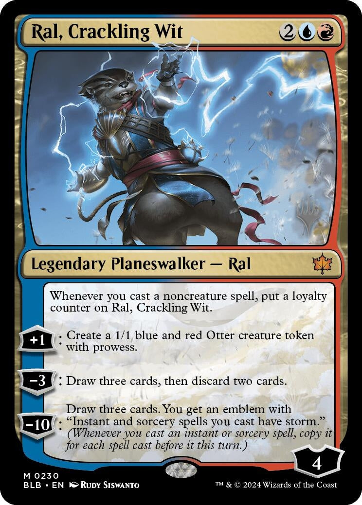 Image for Ral, Crackling Wit (230) - Magic: The Gathering