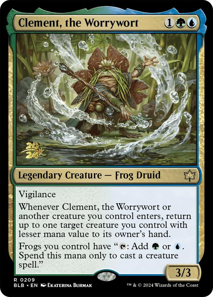 Image for Clement, the Worrywort (209) - Magic: The Gathering