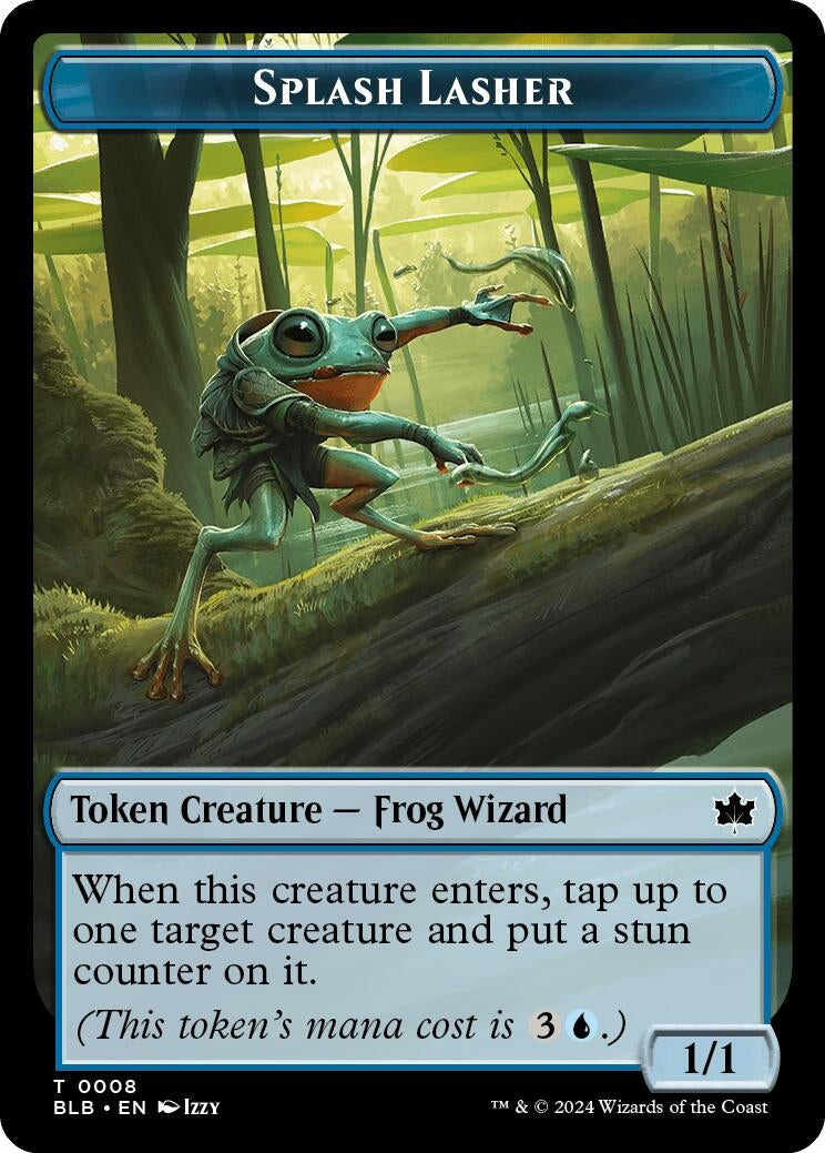 Image for Splash Lasher Token (8) - Magic: The Gathering