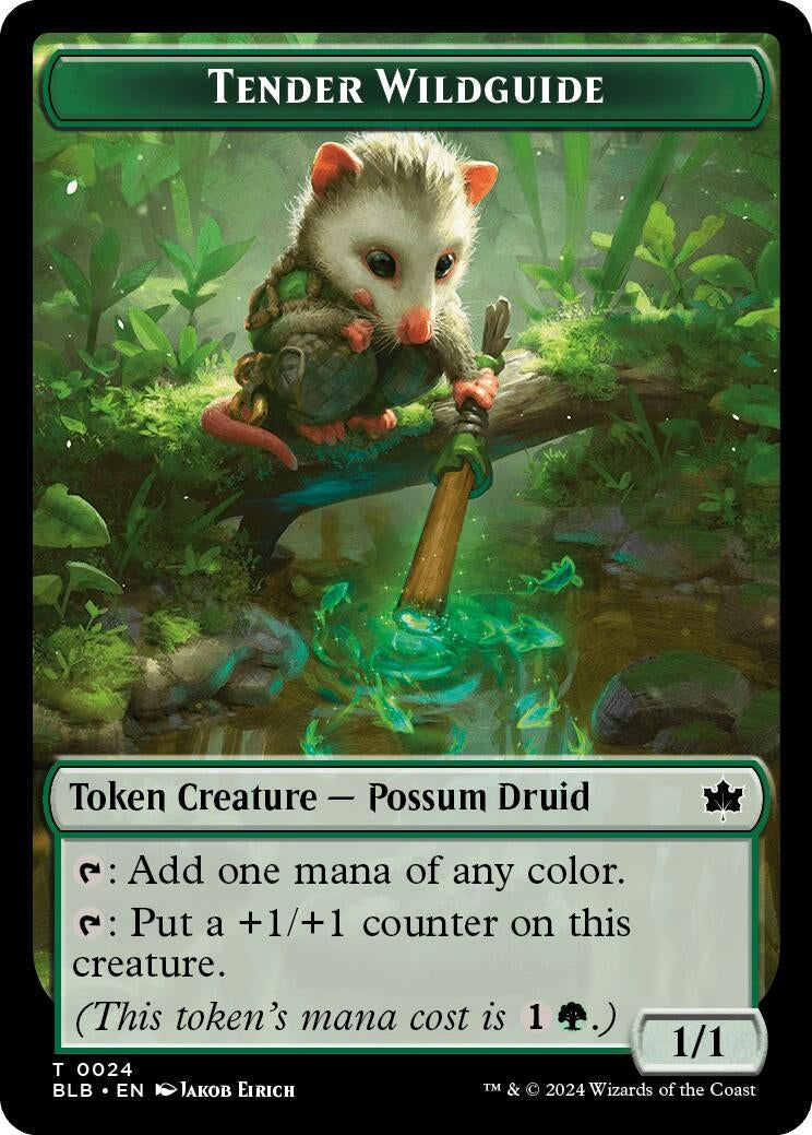Tender Wildguide Token (24)