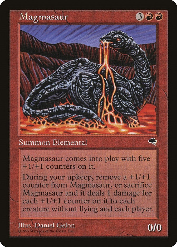 Image for Magmasaur (188) - Magic: The Gathering