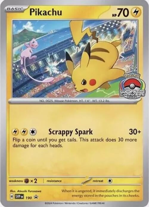 Image for Pikachu - 190 (190) - Pokemon