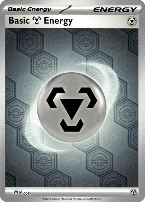 Image for Basic Metal Energy (Reverse Holofoil) (8) - Pokemon