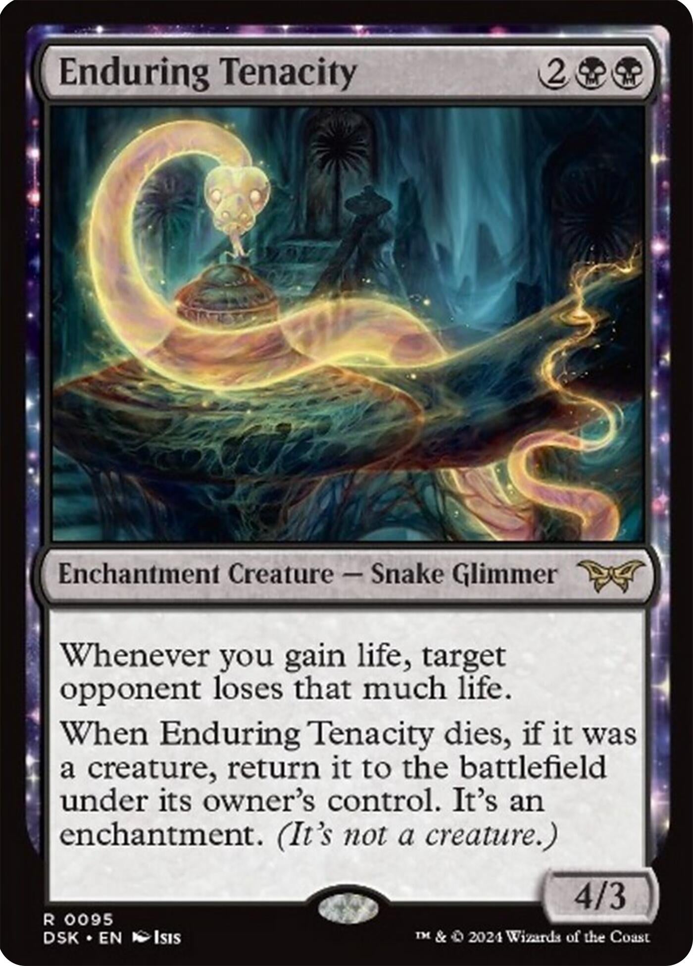 Image for Enduring Tenacity (95) - Magic: The Gathering