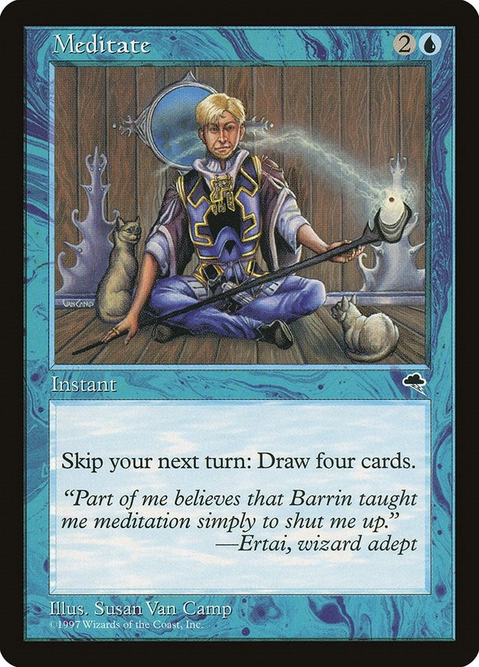 Image for Meditate (76) - Magic: The Gathering